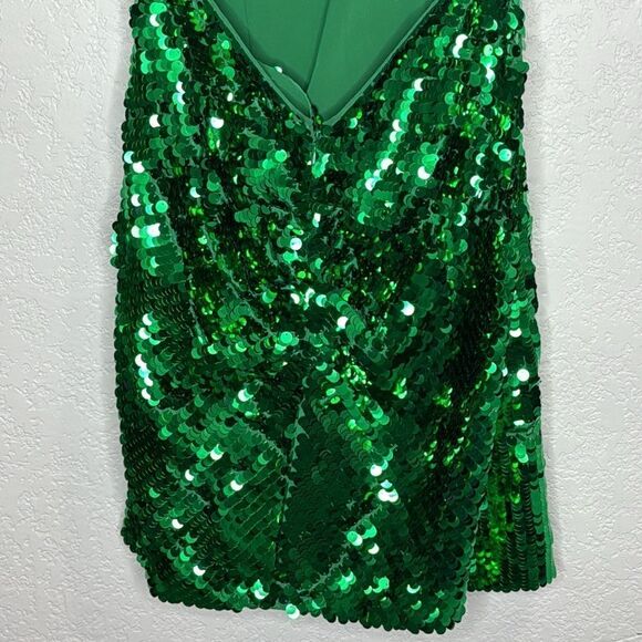 New Ronny Kobo Revolve Jo Dress in Green Medium - Picture 8 of 15